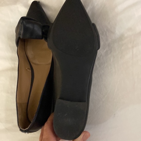Cute pointed toe black flats size 8.5 - Picture 6 of 8